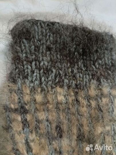Носки из собачьего пуха. Очень теплые. 41-42 разм
