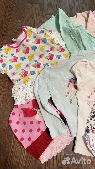 Пакет вещей на девочку 80 86 92