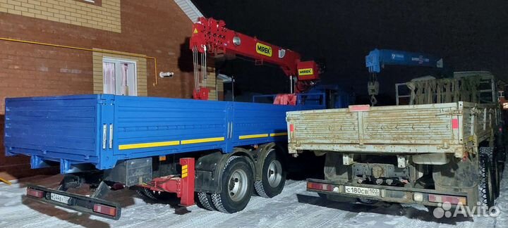 Услуги камаз кран-манипулятор 7 тонн автовышка кму