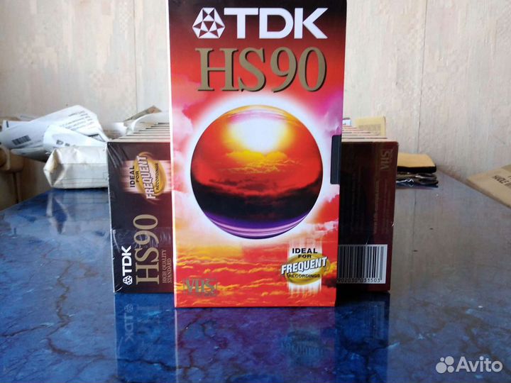 Новые запечатаные видео кассеты VHS