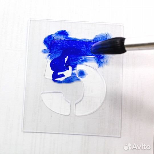 Трафарет Цифры от 0 до 9 Высота цифр 50 мм Размер