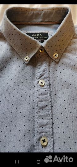 Рубашка мужская zara m