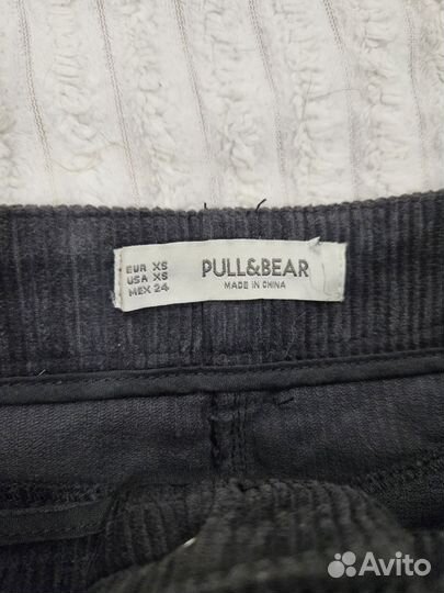 Юбка вельветовая