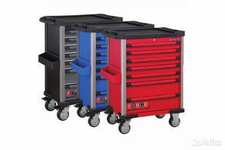 Инструментальная тумба 7 секций 376 пред. force