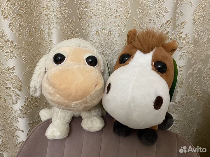 Плюшевые друзья с фермы Big Headz