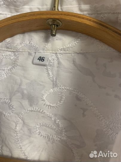 Блузка рубашка женская р 52-54 хлопок