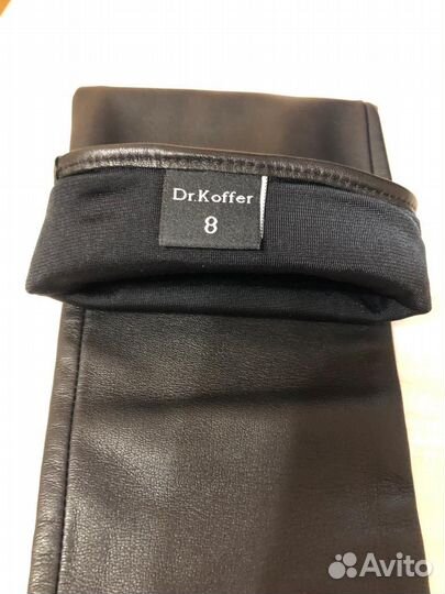Перчатки женские кожаные Dr. Koffer