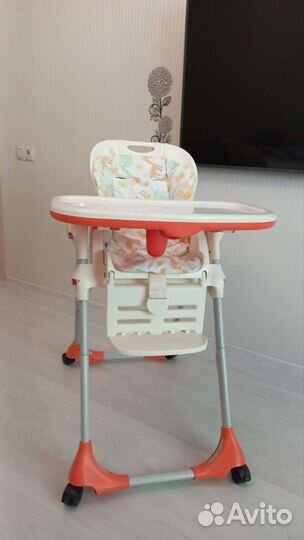 Стульчик для кормления chicco polly