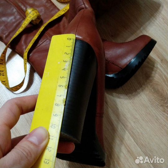 Сапоги женские нат. кожа р.40