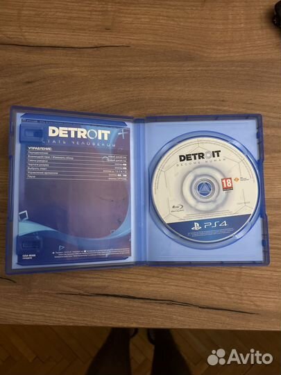 Диски на ps4 detroit