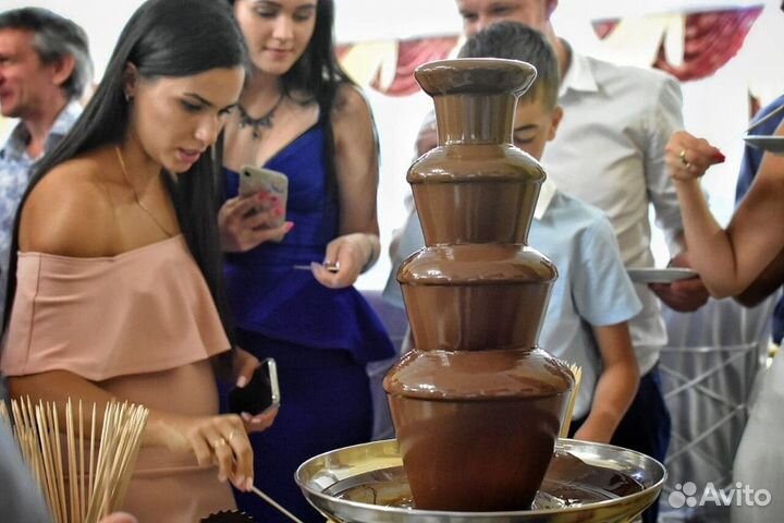 Шоколадный фонтан под любой вид торжества Аренда