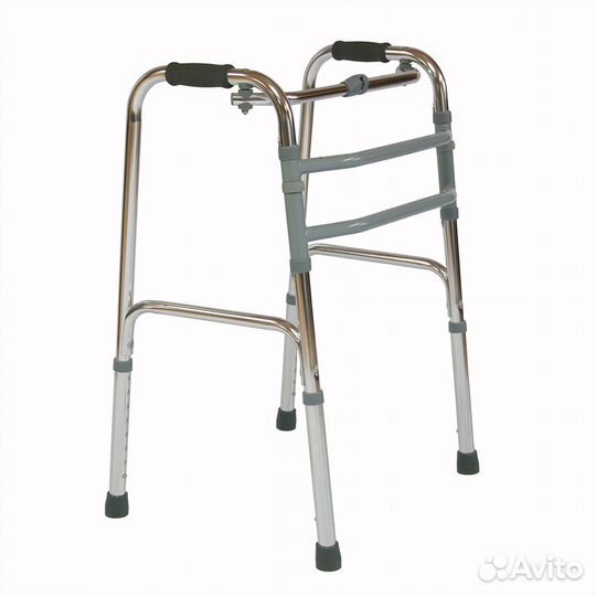 Ходунки шагающие-складные, на колесах