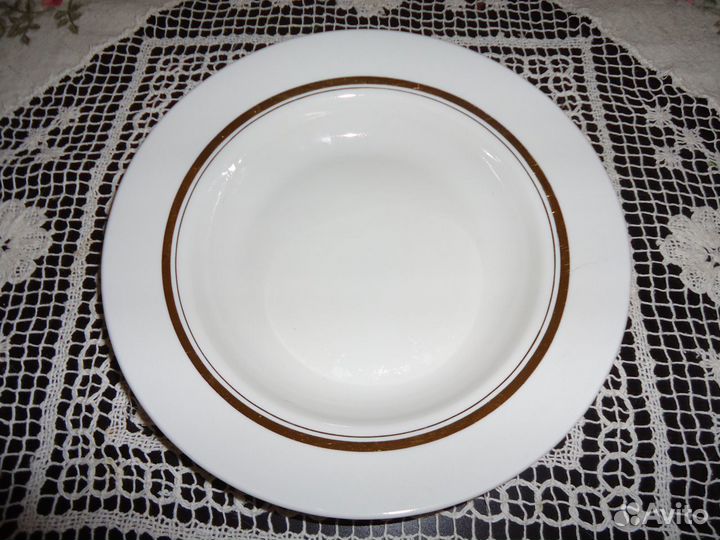 Тарелки суповые 6 шт. СССР