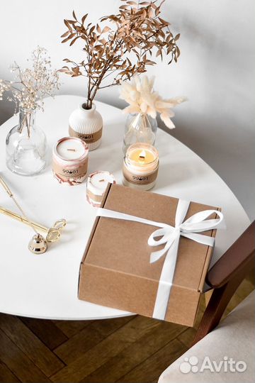 Подарочные наборы ароматических свечей