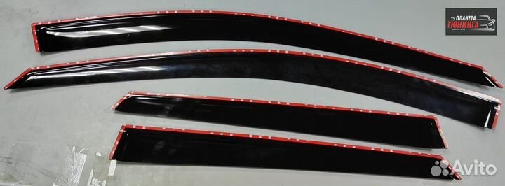 Ветровики окон Mitsubishi Pajero sport II