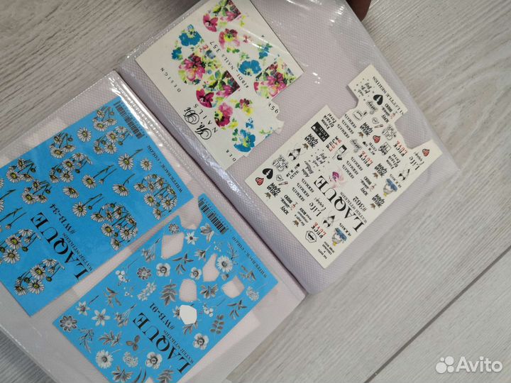 Набор для дизайна ногтей, стразы, блёстки, втирка