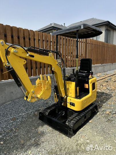 Услуги маленького миниэкскаватора