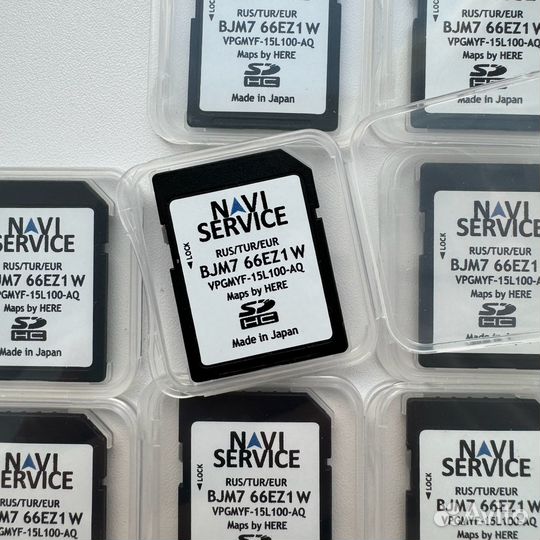 SD-карта навигации Mazda 6/ CX-5/ CX-9