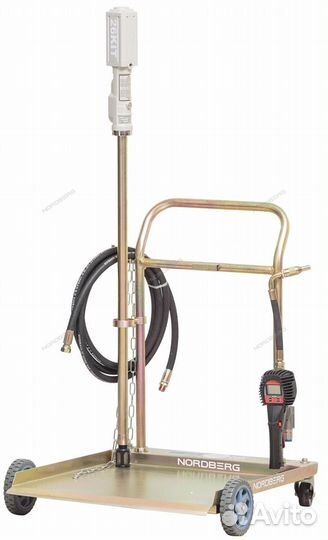 Установка пневматическая для раздачи масла из боче