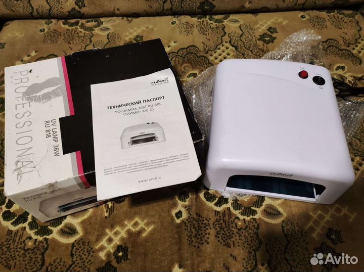 Уф-лампа для полимеризации гелей, уф-сушки