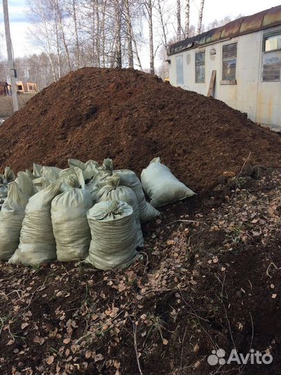 Торф перегной в мешках