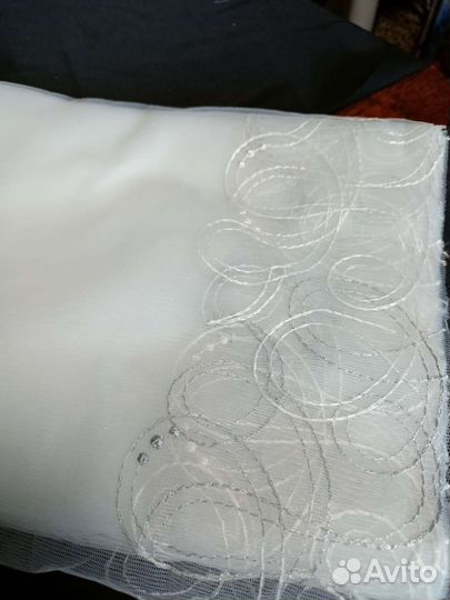 Остатки тюля шифон органза сетка фатин