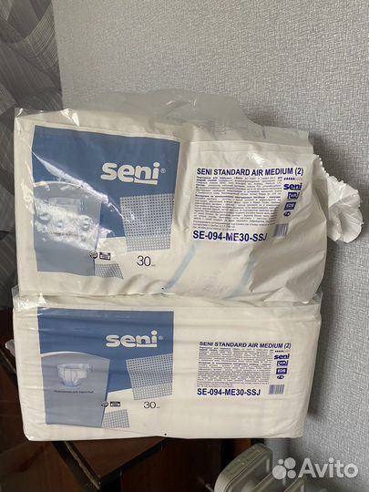 Памперсы для взрослых seni 2