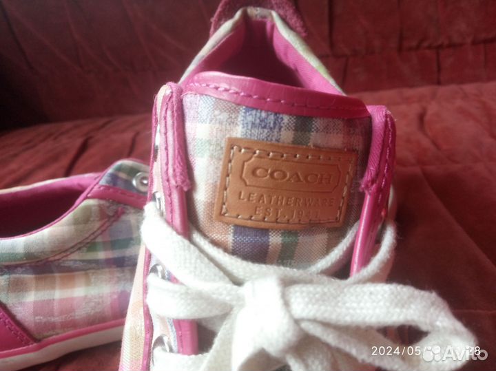 Кеды женские coach