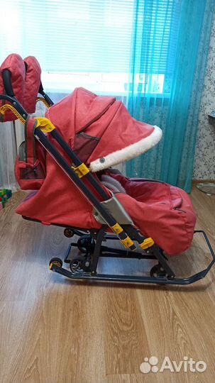 Коляска санки