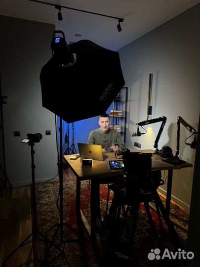 Подкаст студия, студия для блогеров и контента