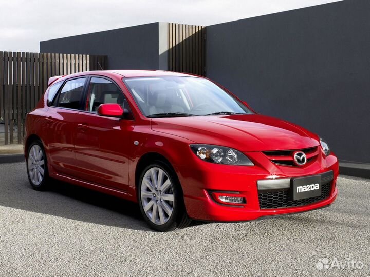 Накладки на пороги Sport для Mazda 3
