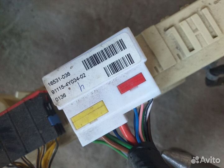 Корпус отопителя в сборе с проводкой Kia Rio 3