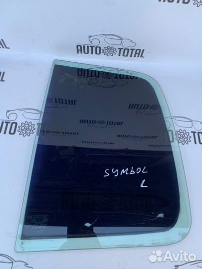 Стекло двери заднее левое Renault Symbol K7JA700
