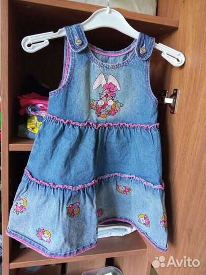 Пакет одежды на девочку 104 110