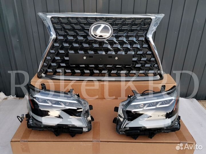 Рестайлинг Lexus GX460 13-2019 г стиль 2020г