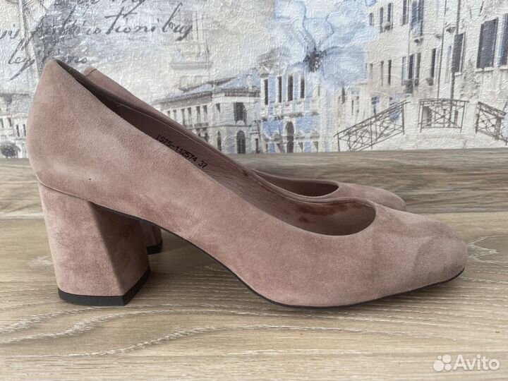 Туфли respect 37 размер. Натуральная кожа, велюр