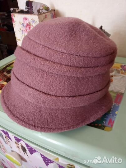 Шляпа фетровая женская