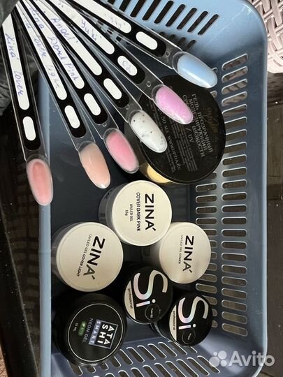 Гель лаки для маникюра набор бу
