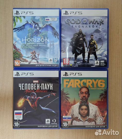 Игры для приставок ps5