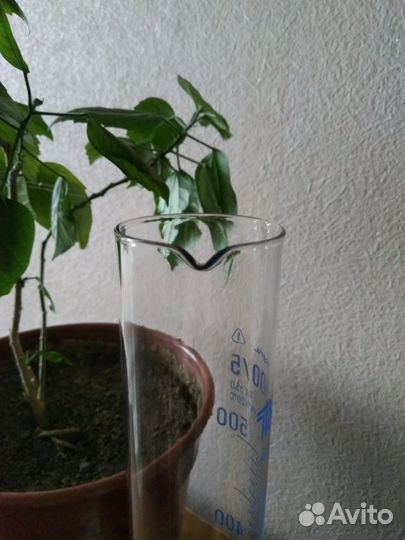 Колба 500 мл (цилиндр) стекло химический