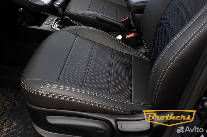 Чехлы Премиум уровня перетяжки Kia Rio X-Line