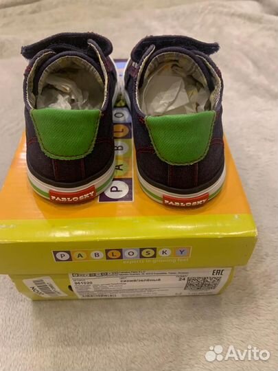 Кеды Pablosky на мальчика, 24 размер