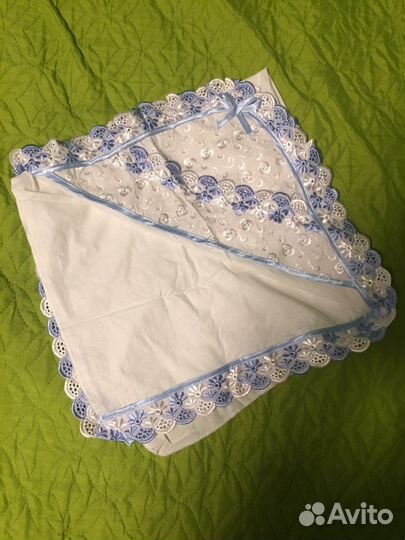 Конверт на выписку для мальчика весна-лето