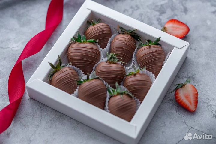 Клубника в шоколаде набор 