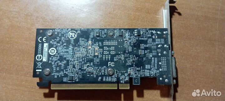 Видеокарта gt 1030 2 GB palit/gigabyte