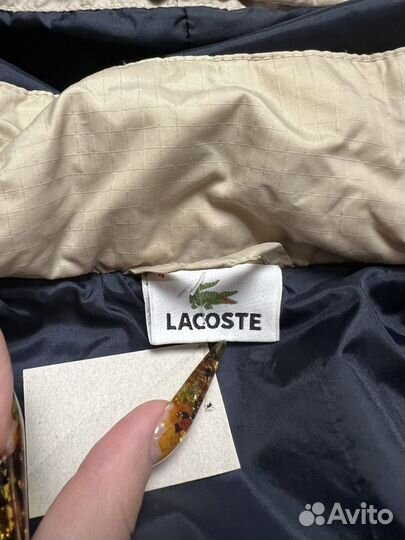 Пуховик Lacoste XS-S