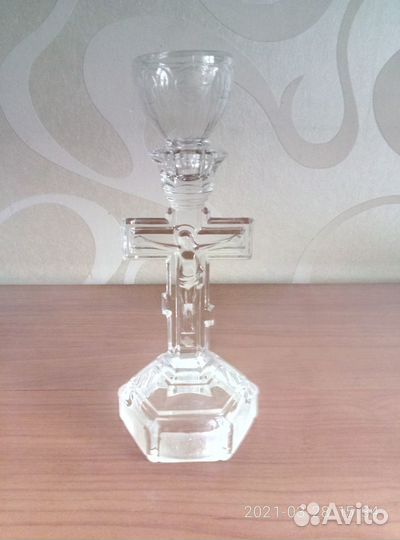 Подсвечник распятие