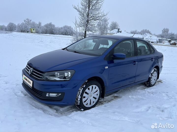 Volkswagen Polo 1.6 AT, 2017, 39 300 км