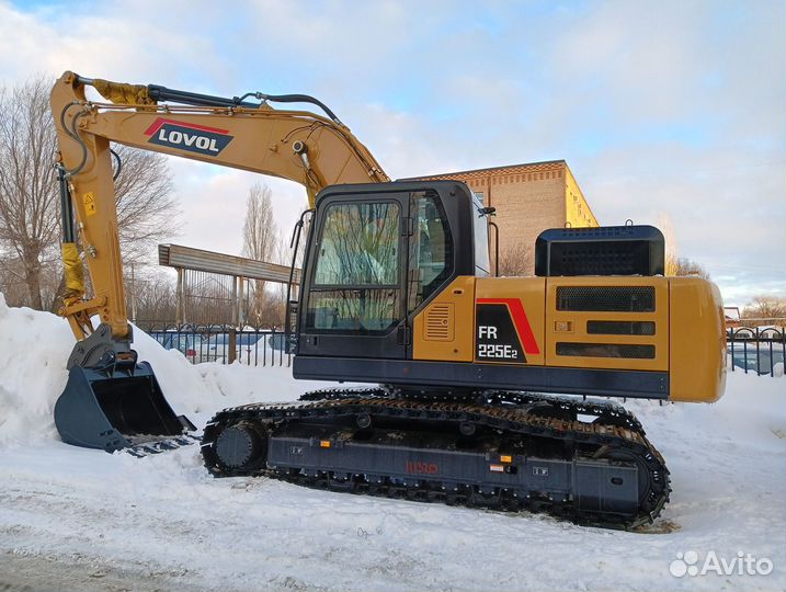 Гусеничный экскаватор Lovol FR225E2, 2023