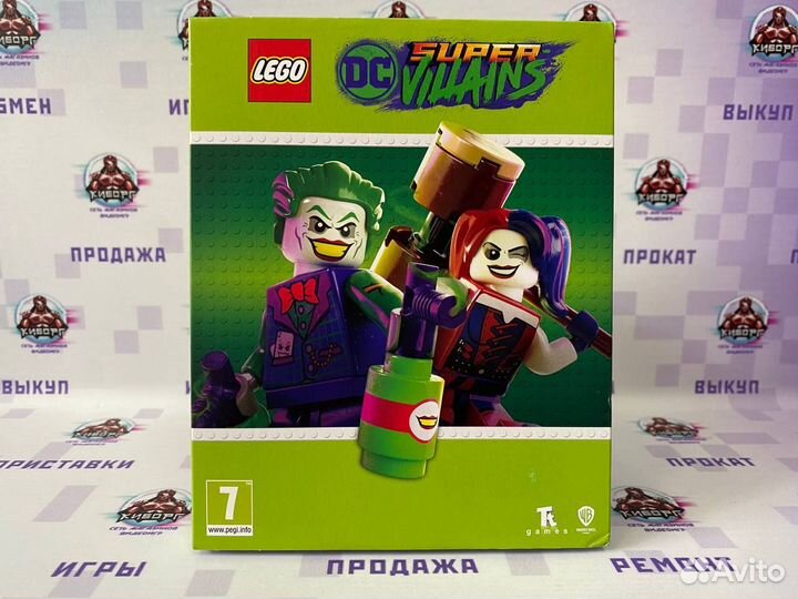 PS4 Lego DC Super Villains (Новый)